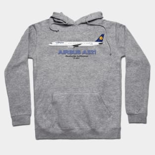 Airbus A321 - Deutsche Lufthansa Hoodie